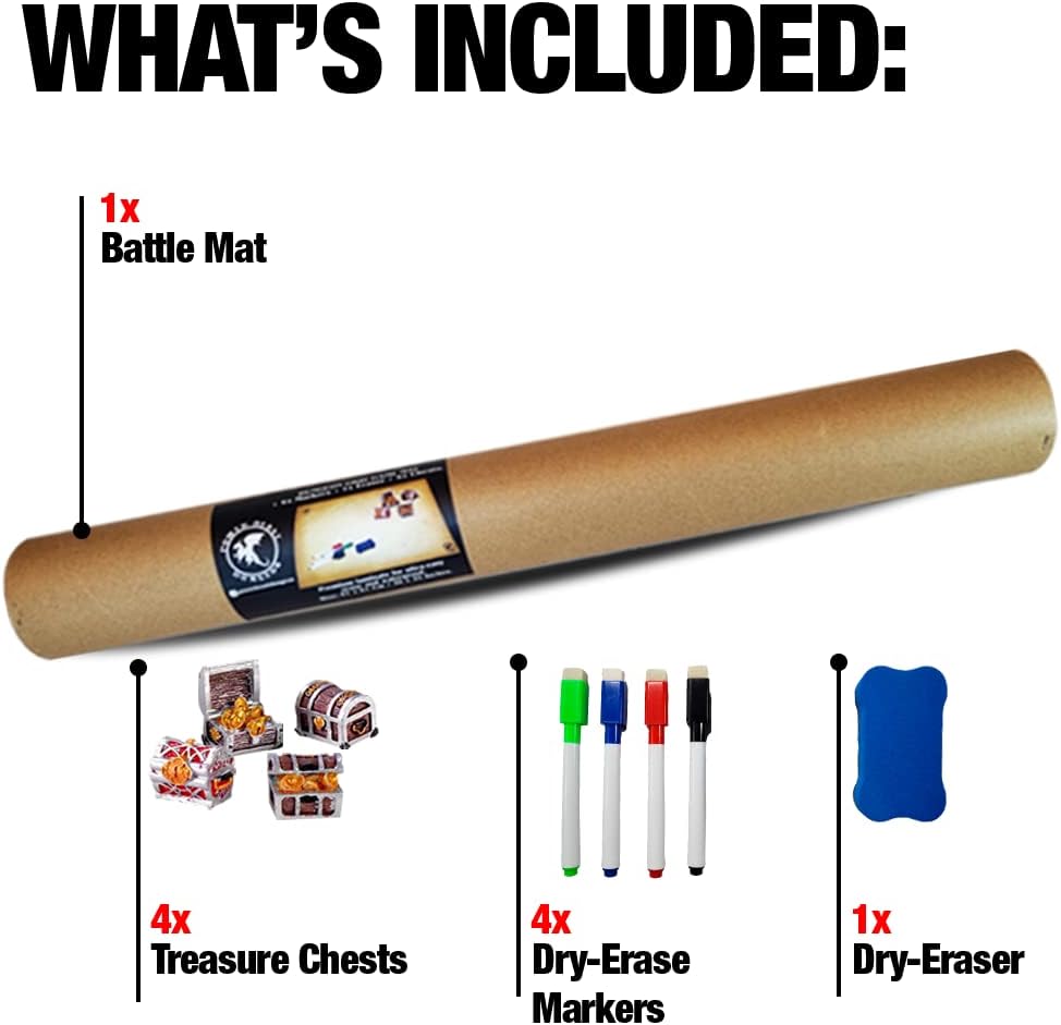 Power Beast Dungeon Grid Game Mat + Accessori - immagine 2