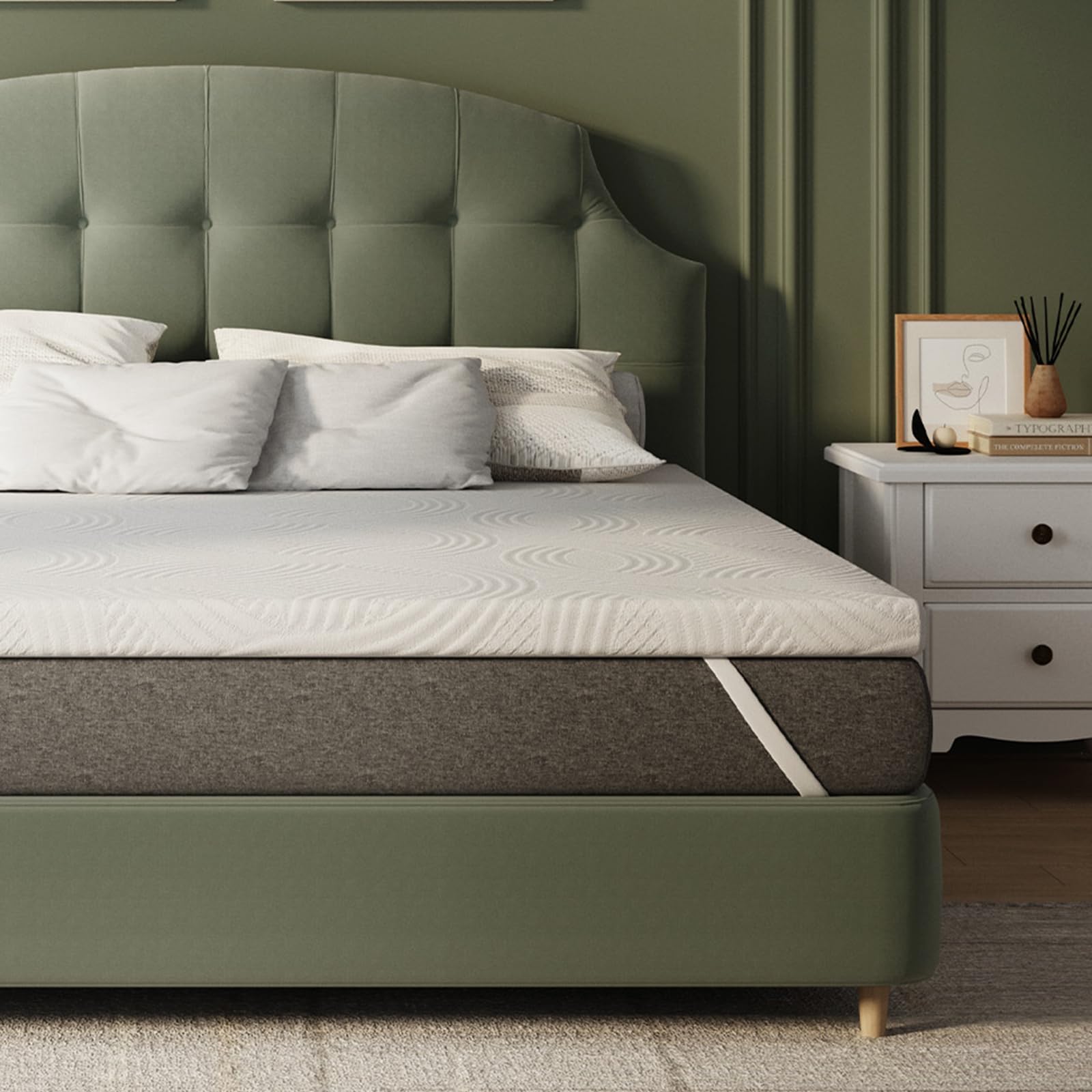 Novilla Materasso Topper 160x190 cm 7.5 cm