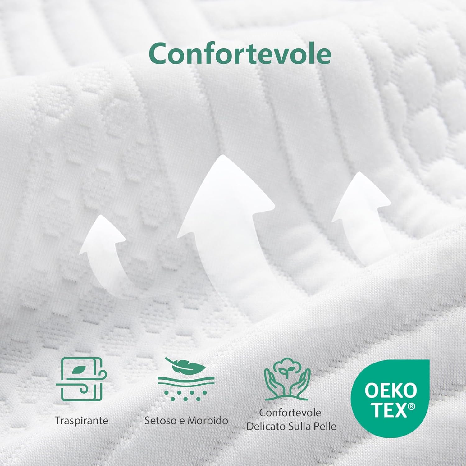 Novilla Materasso Topper 160x190 cm 7.5 cm - immagine 5