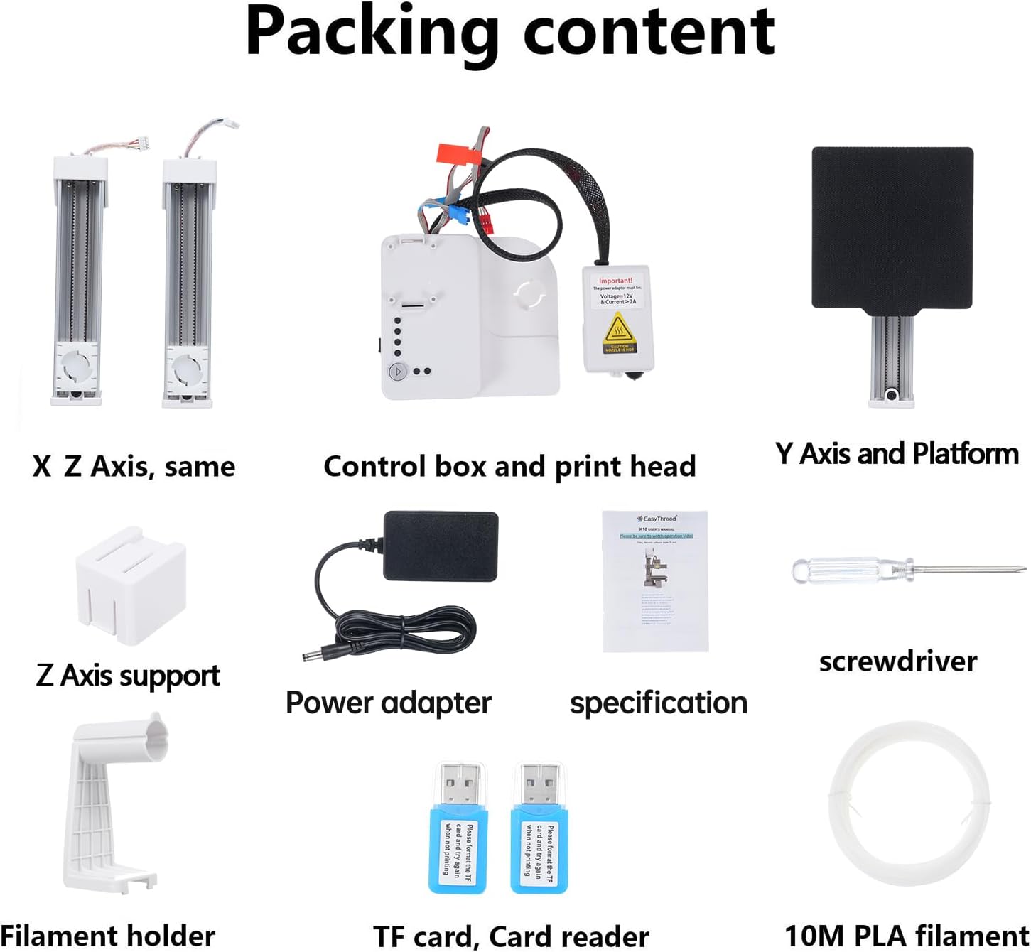 EasyThreed K10 - Mini Stampante 3D Desktop per Bambini - immagine 6