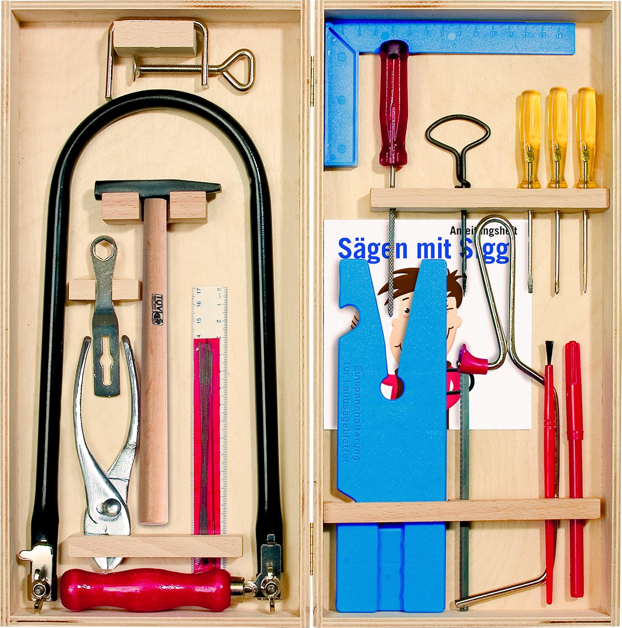 Pebaro 450 - Cassetta per seghetto Alternativo di qualità, 23 Pezzi