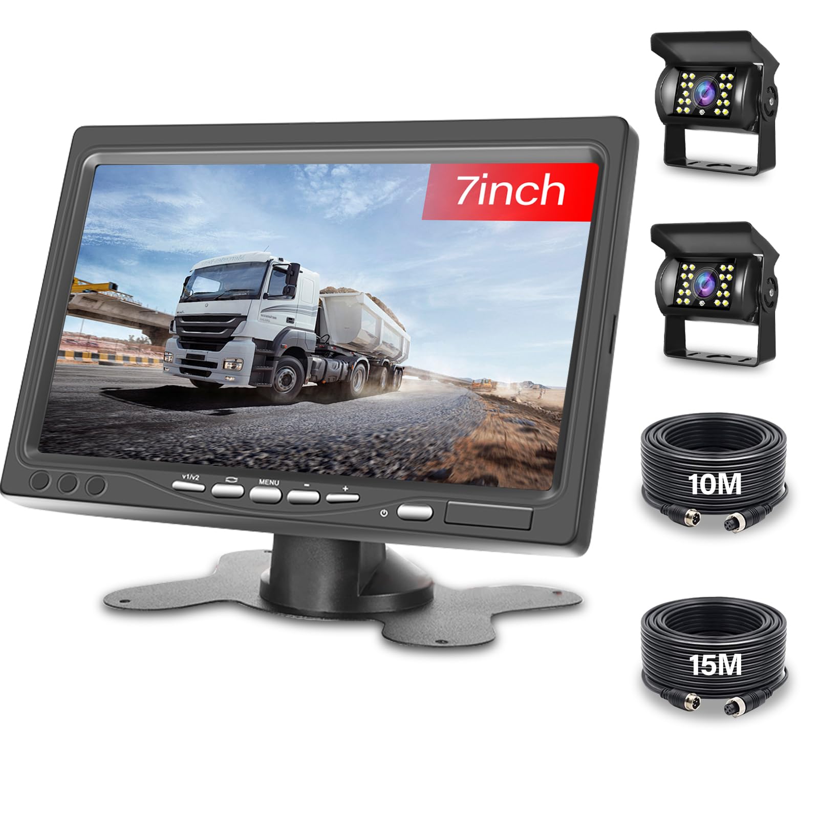 Telecamera Retromarcia per Auto con Monitor 7 Pollici