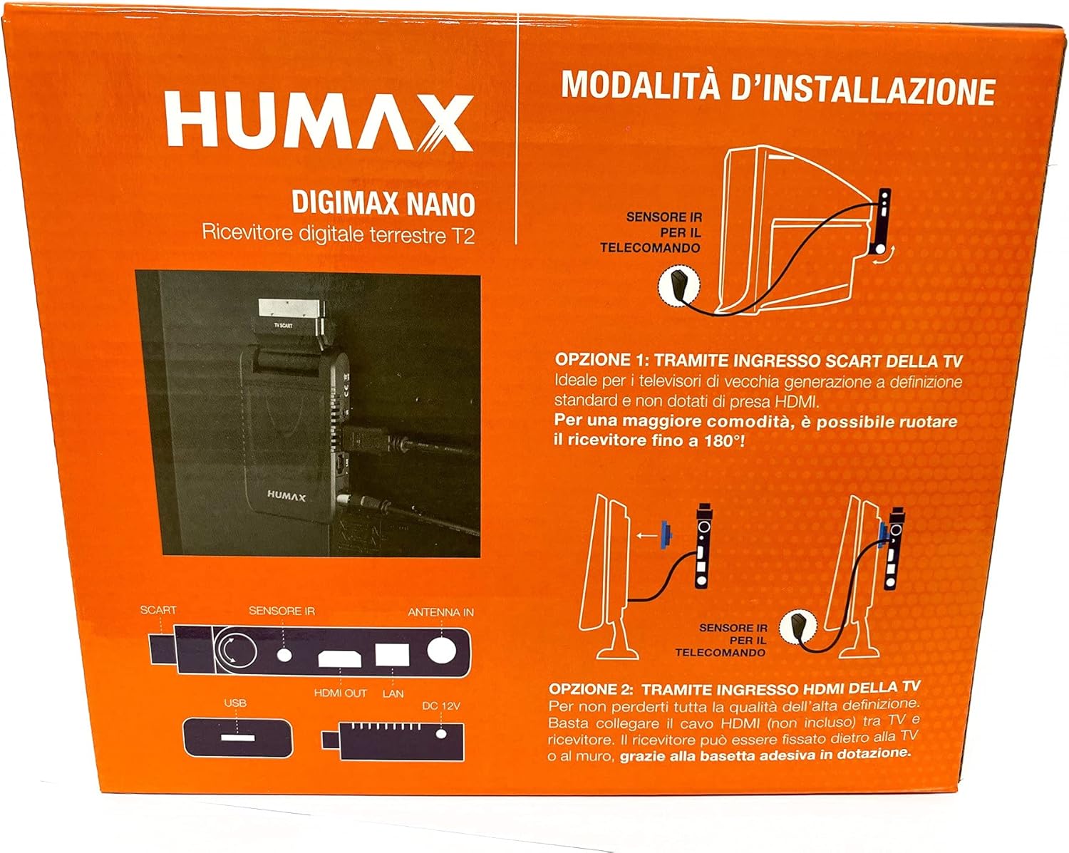 Humax Digimax Nano - Decoder DVB-T2 HD-2023T2 - immagine 4