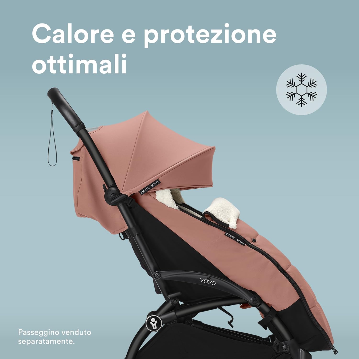 Coprigambe Stokke YOYO, Ginger - immagine 2