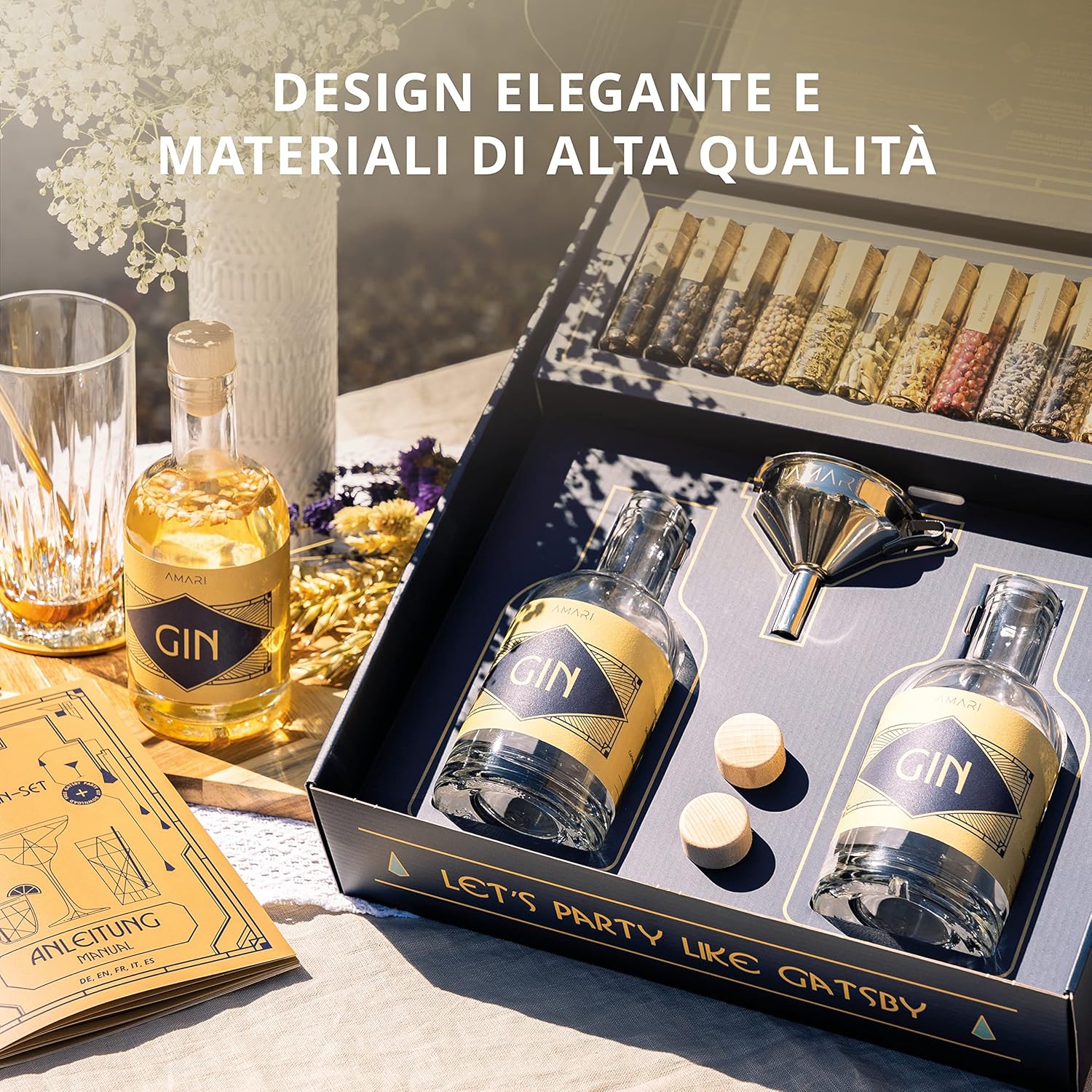 Amari® Set Gin Fai da Te con Prodotti Botanici - immagine 2