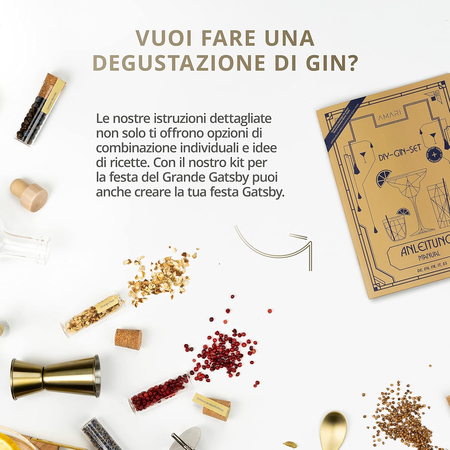 Amari® Set Gin Fai da Te con Prodotti Botanici - immagine 7