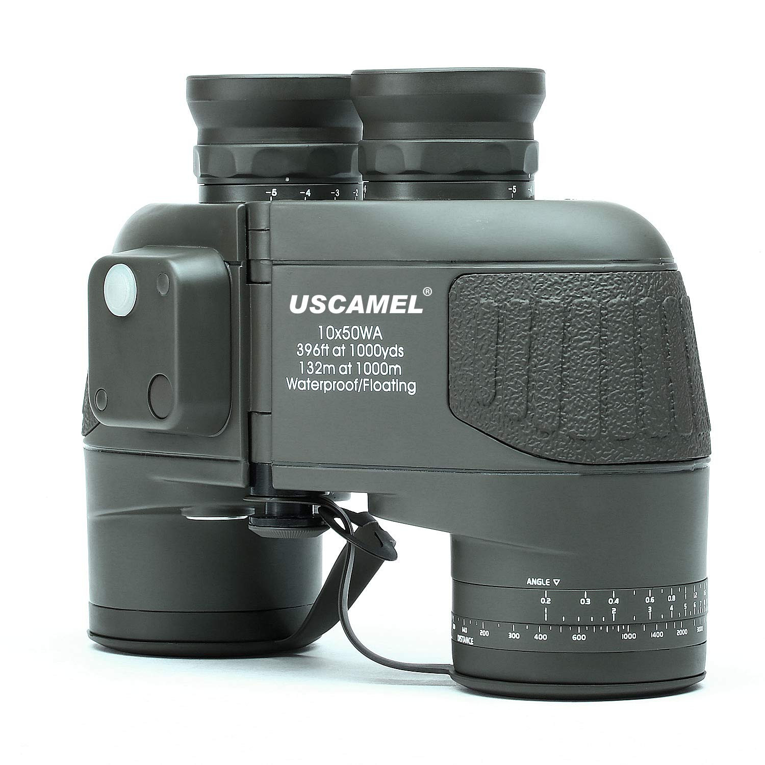 Uscamel 10X50 Binocolo con Bussola e Telemetro