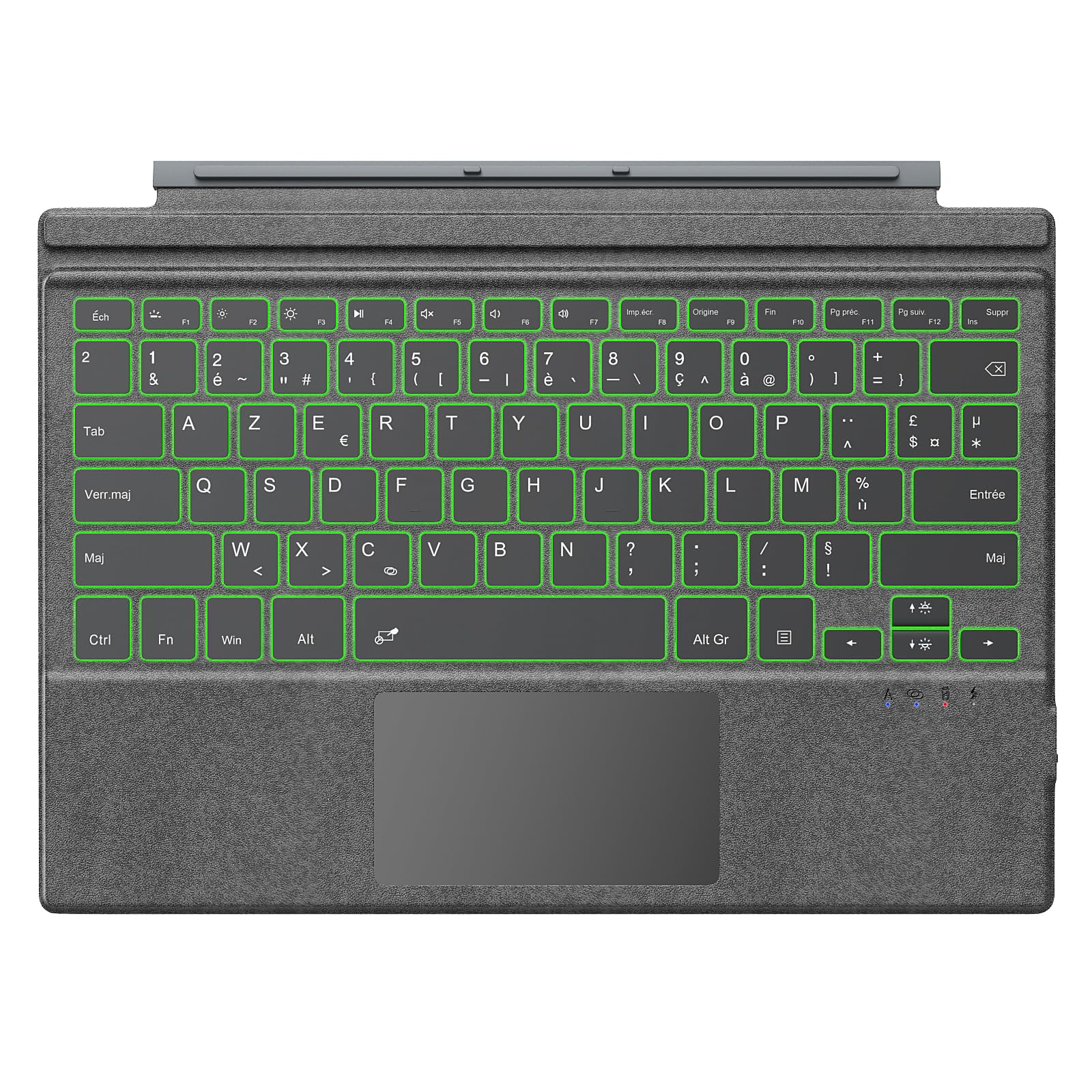 Timovo Tastiera Bluetooth AZERTY Retroilluminata