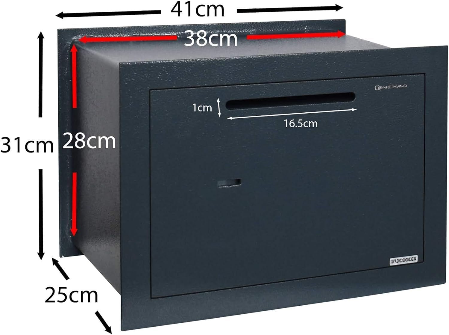 Genie Hand - Cassaforte Meccanica a Muro Invisibile - immagine 2