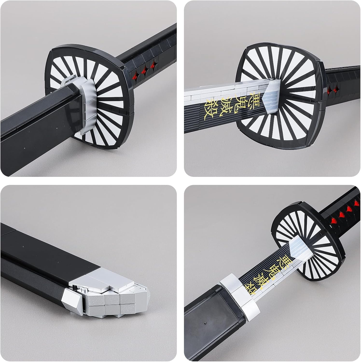 QLT Ideas Katana Cosplay Kamado Tanjiro 771 Pezzi - immagine 5