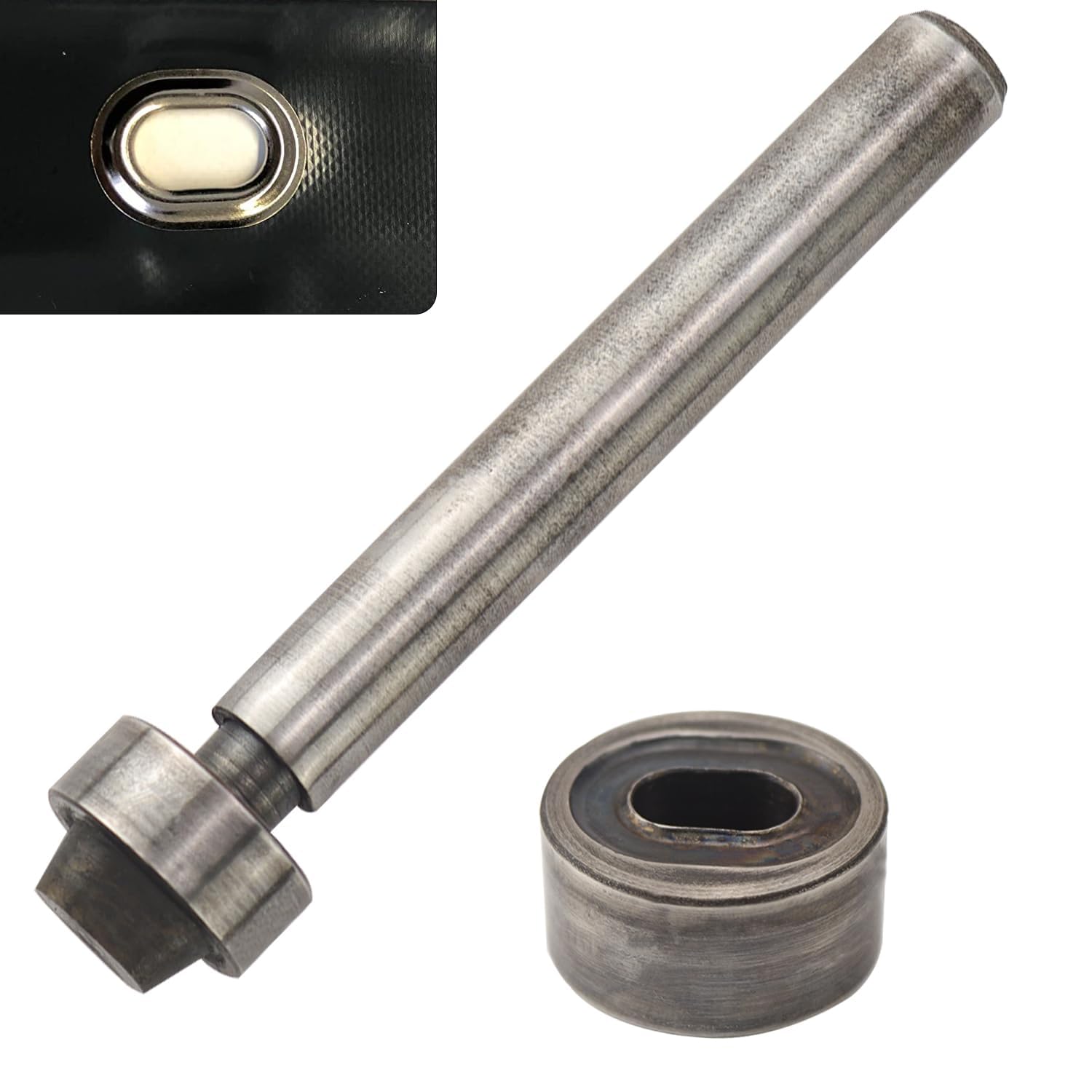 Punzone per Occhiello Ovale - Kit per Cuoio e Tessuti - immagine 1