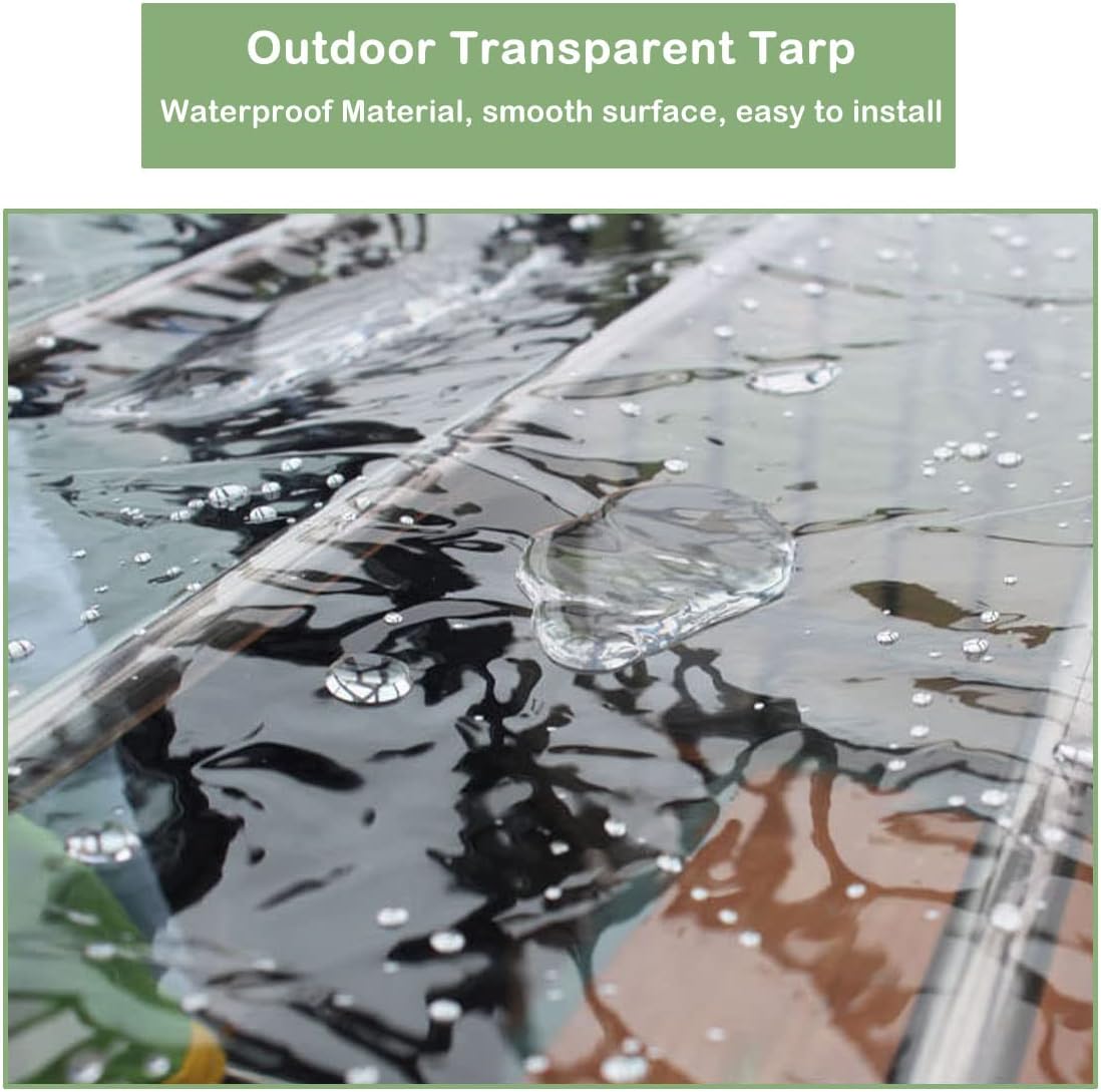 Telone Trasparente Impermeabile con Occhielli 0.3mm - immagine 4