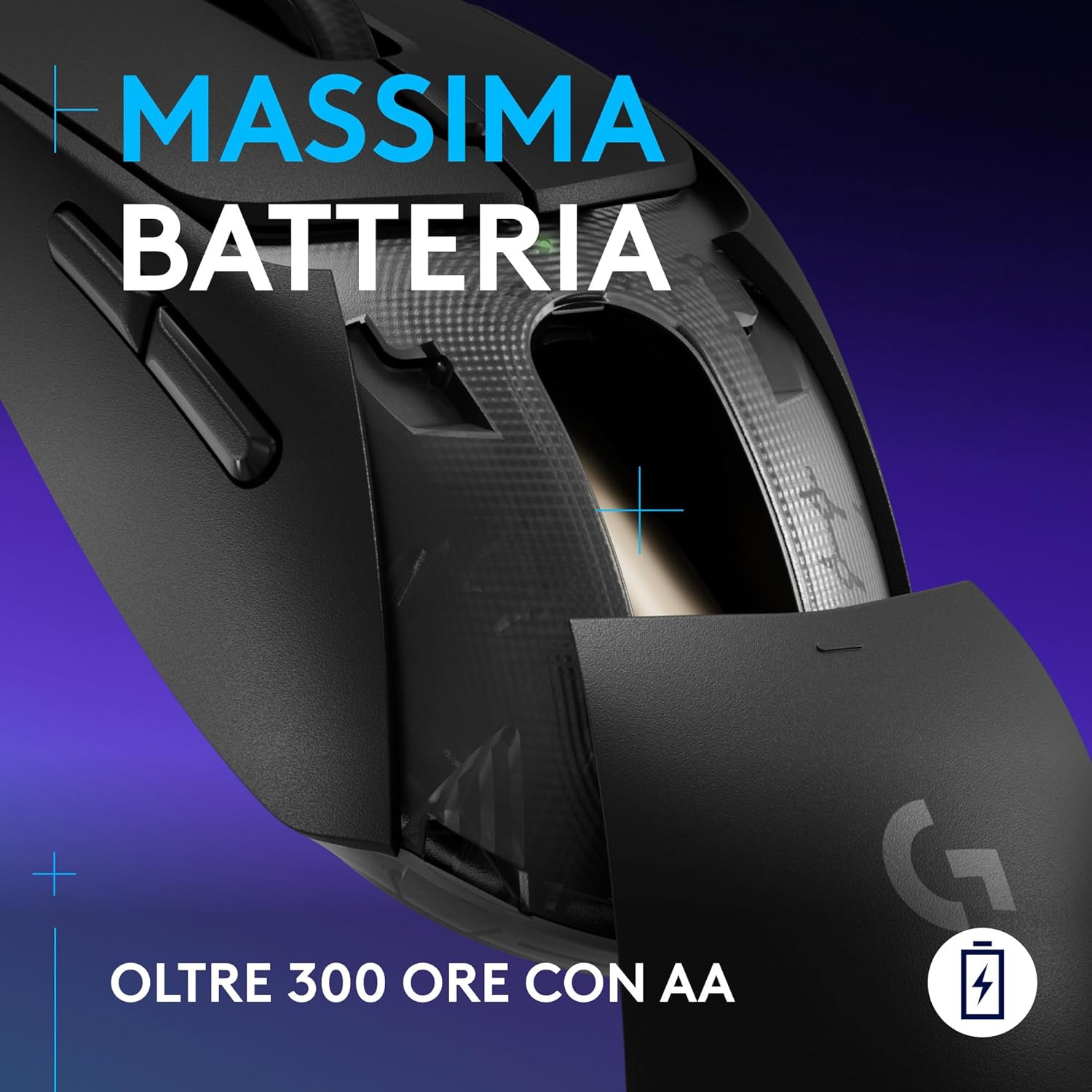 Logitech G309 LIGHTSPEED Mouse Gaming Wireless Nero - immagine 6