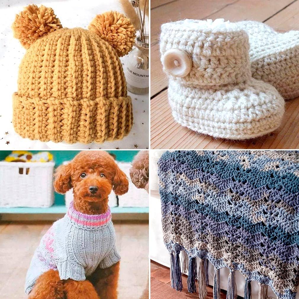 Totofy Uncinetti Set 14 pz Ergonomici 2mm-10mm - immagine 6