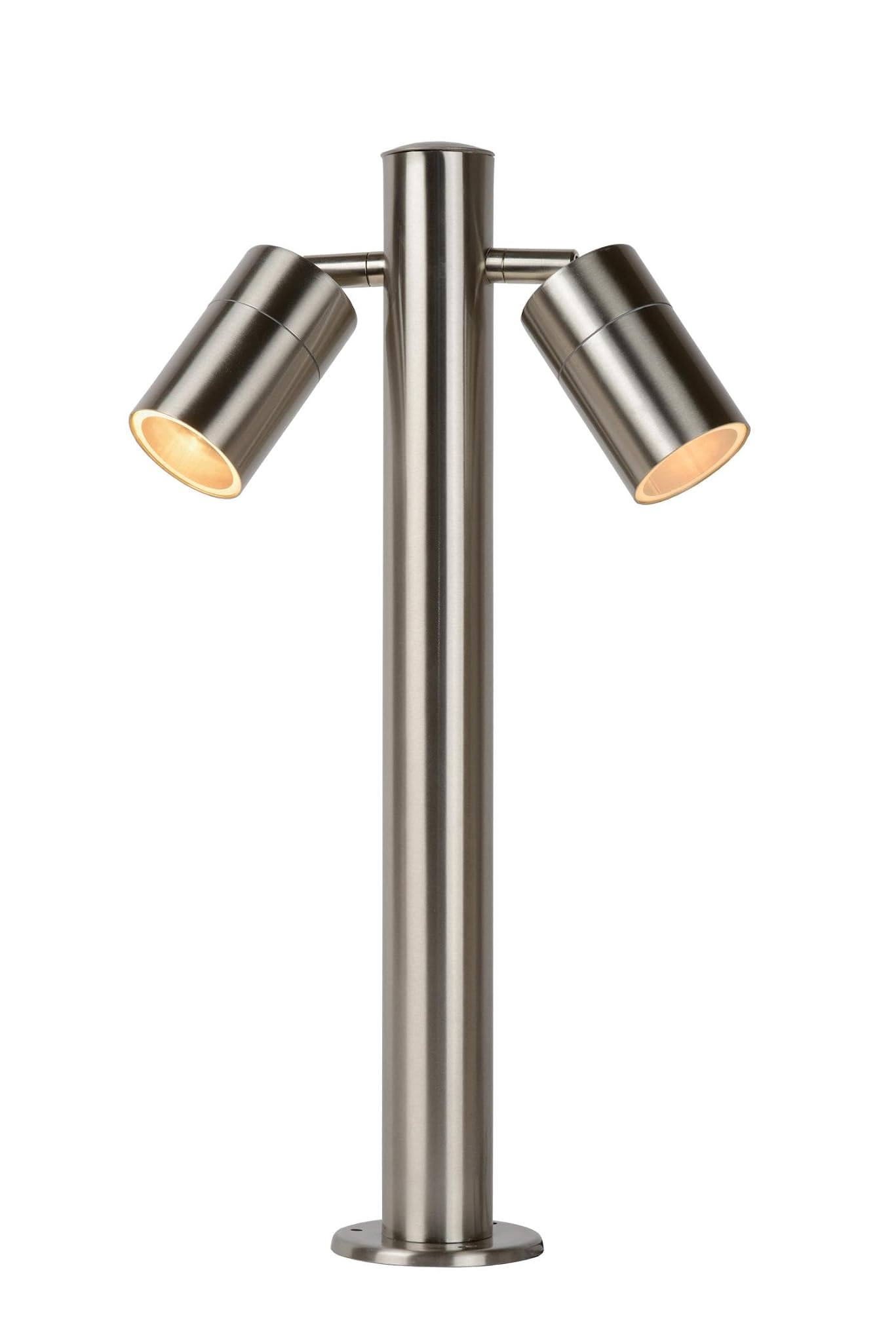 LUCIDE Arne-LED Dissuasore Luce GU10, 5 W, Cromo Satinato, 6,3 x 30 x 50 cm