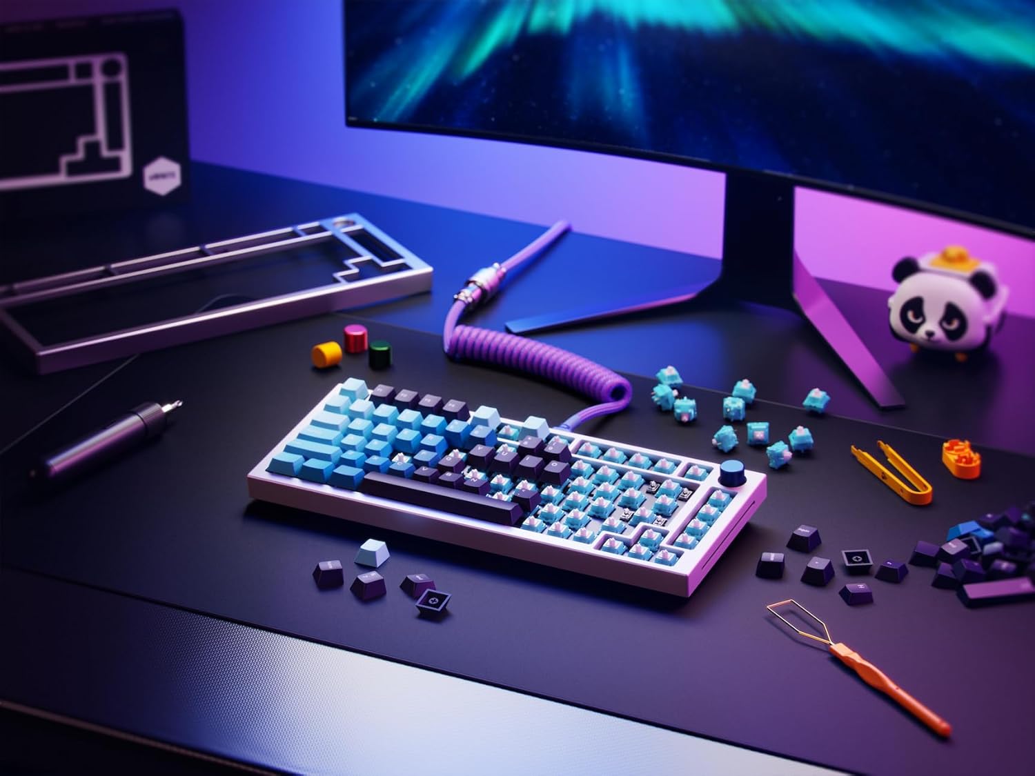 Glorious Gaming 36 Switch Lynx Lineari per Tastiera Meccanica - immagine 11