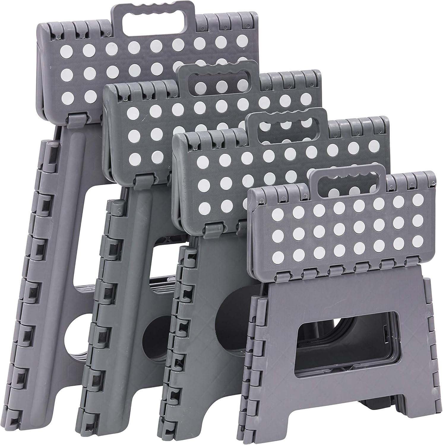 Arregui TB-039-G Sgabello Pieghevole Multiuso 39cm, Grigio - immagine 6