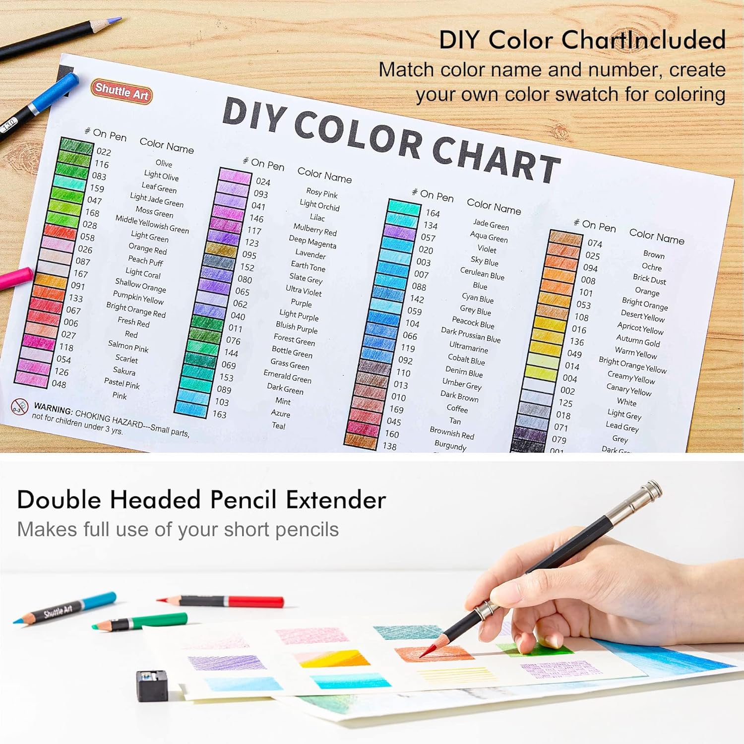 Shuttle Art 80 Matite Colorate Professionali - immagine 4