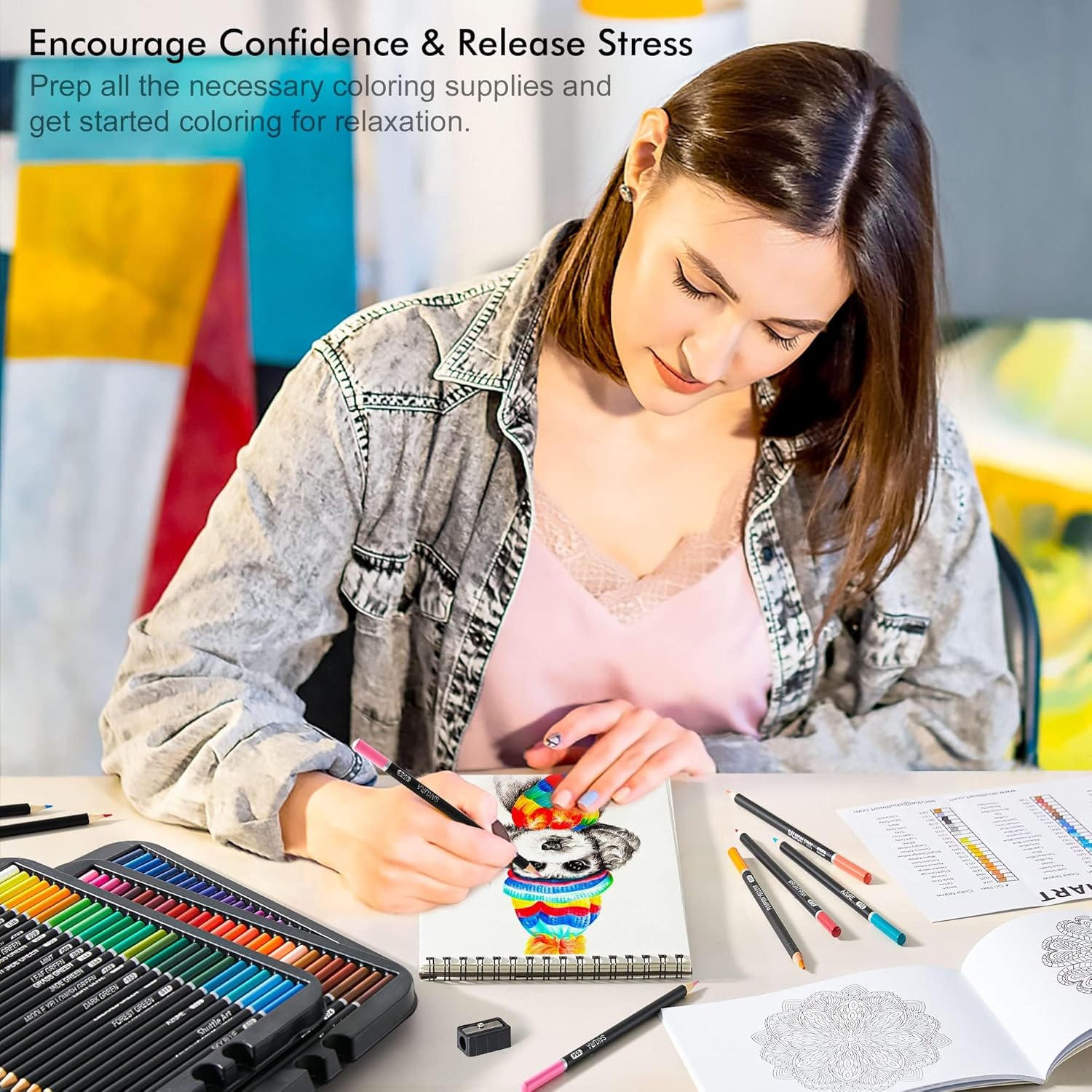 Shuttle Art 80 Matite Colorate Professionali - immagine 7