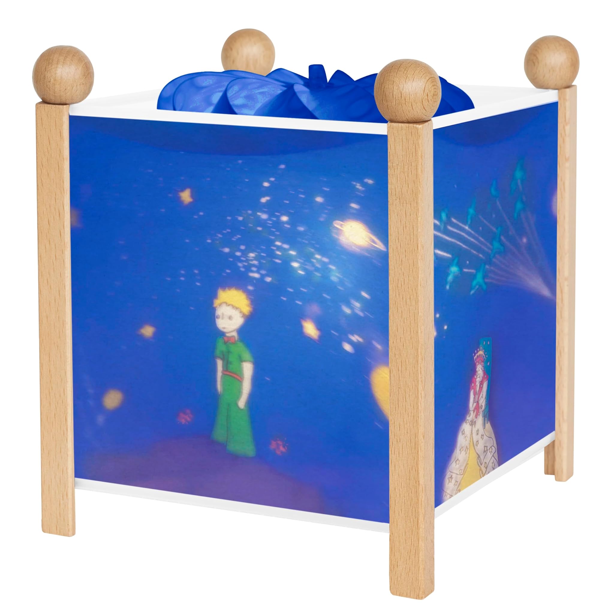 Trousselier 4330 Lanterna Magica Motivo il Piccolo Principe, Naturale