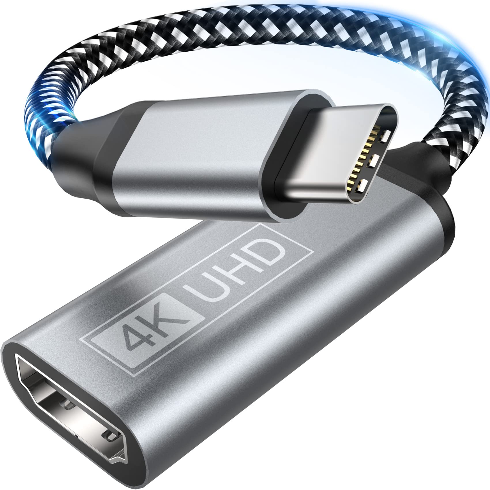 Yuetuol Adattatore USB C a HDMI 4K