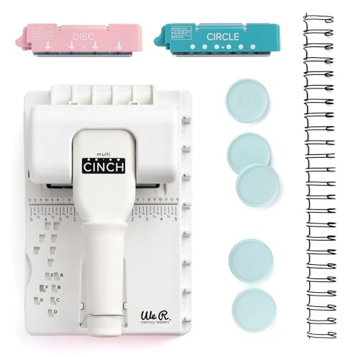 We R Memory Keepers WR Multi Cinch 2:1Circle&Disc