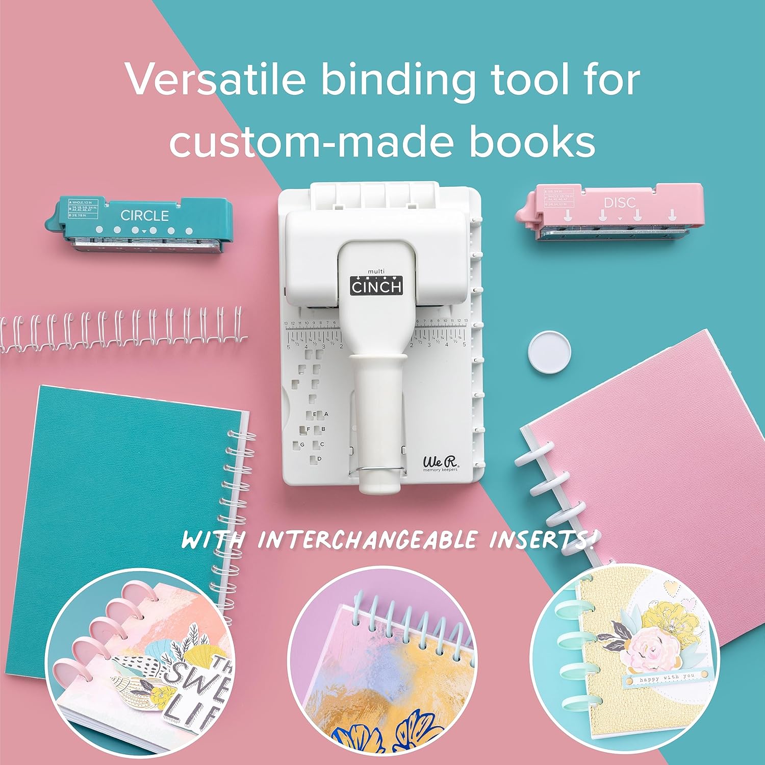 We R Memory Keepers WR Multi Cinch 2:1Circle&Disc - immagine 3