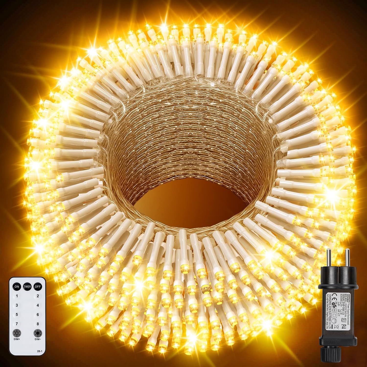 Yagopal Luci Natale Esterno 40M 320 LEDs - immagine 1