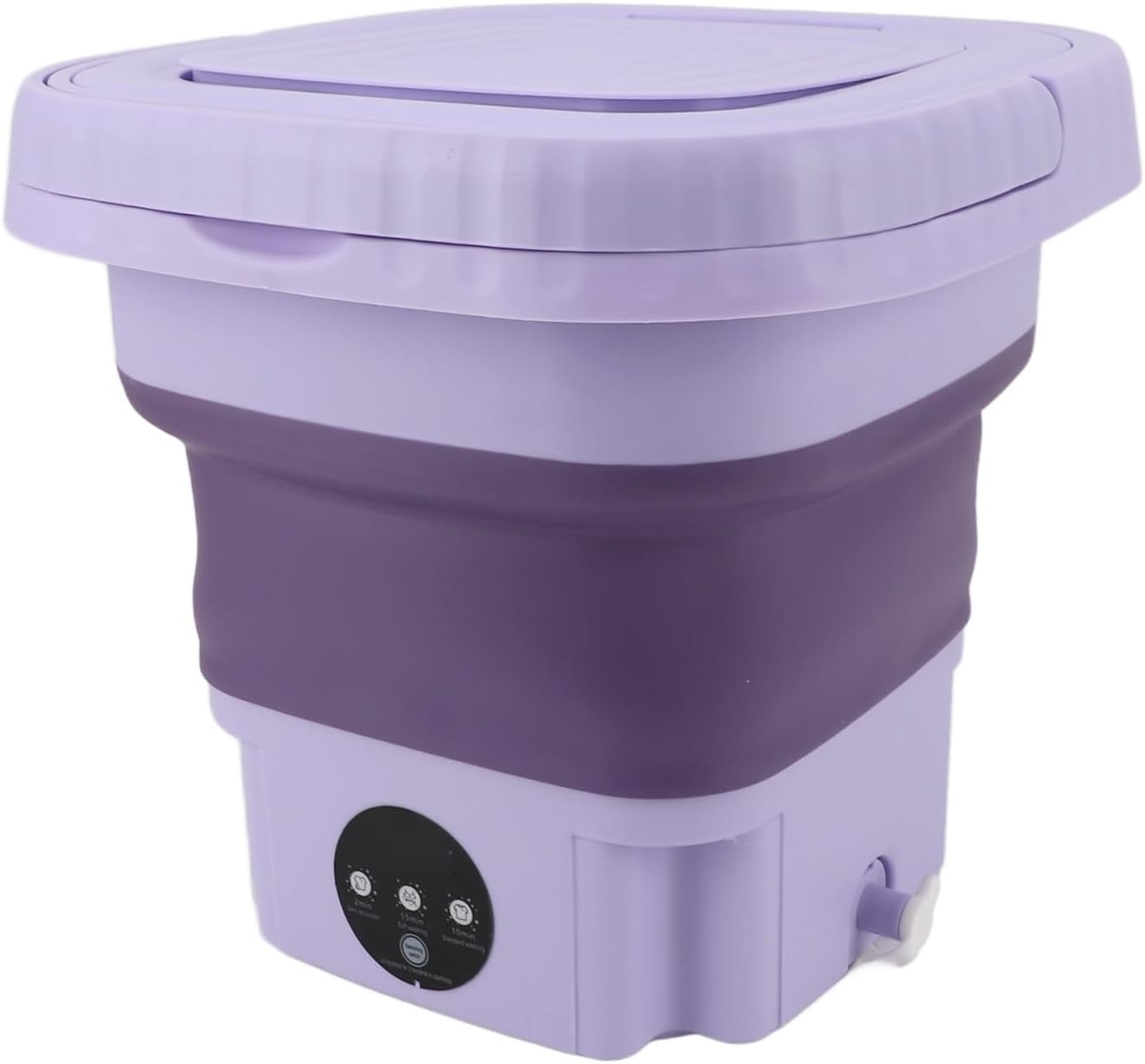 Mini Lavatrice Pieghevole Automatica 11L, Portatile - immagine 3