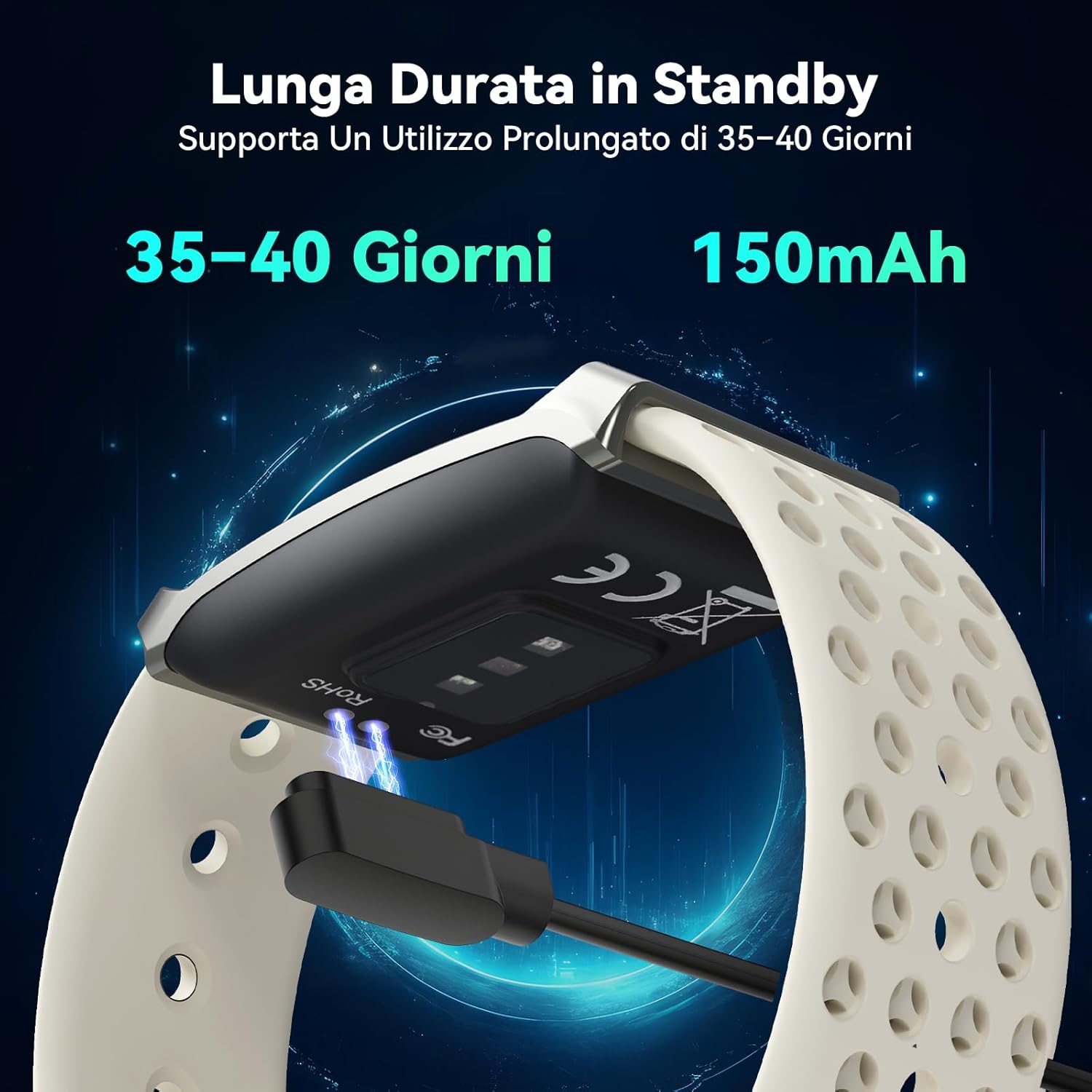 Iso Tech Smart Braccialetto Fitness Band IP68 - immagine 7