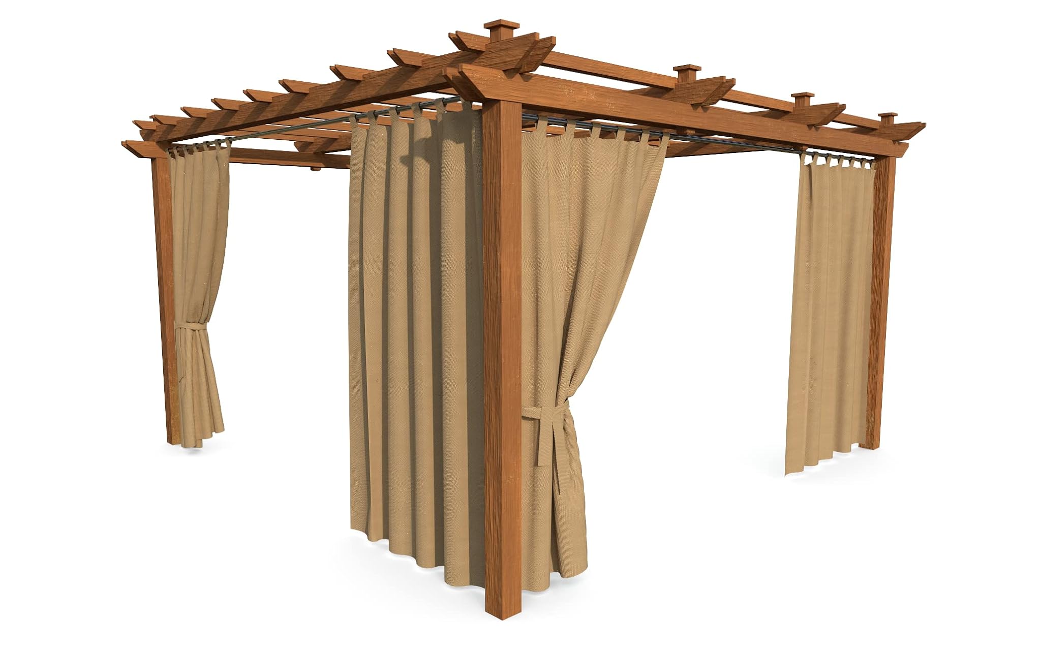 Tenda da Giardino Impermeabile 240x155 cm, Beige