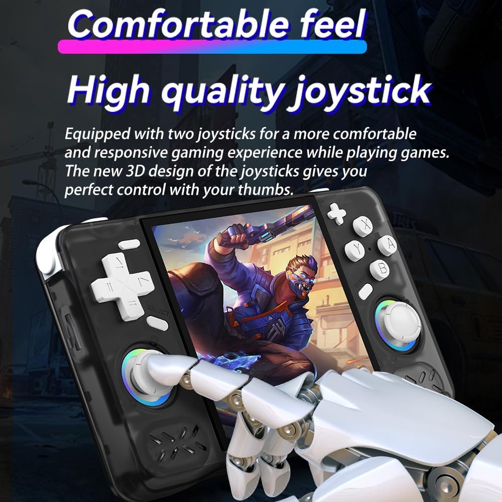 Console di gioco portatile XF40H 128GB, Blu - immagine 4