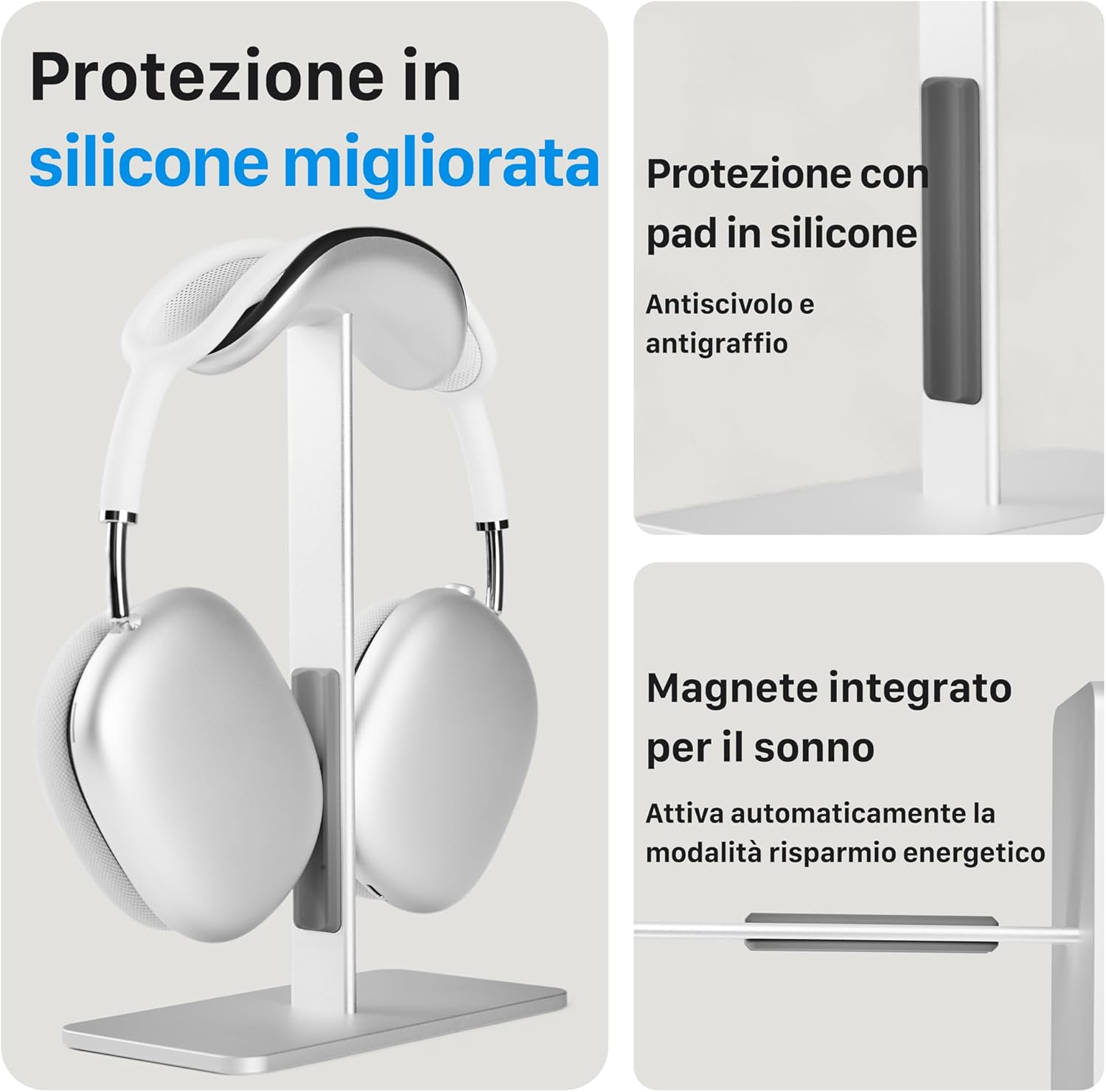 Farwayview Stand per AirPods Max con Modalità Sleep - immagine 4