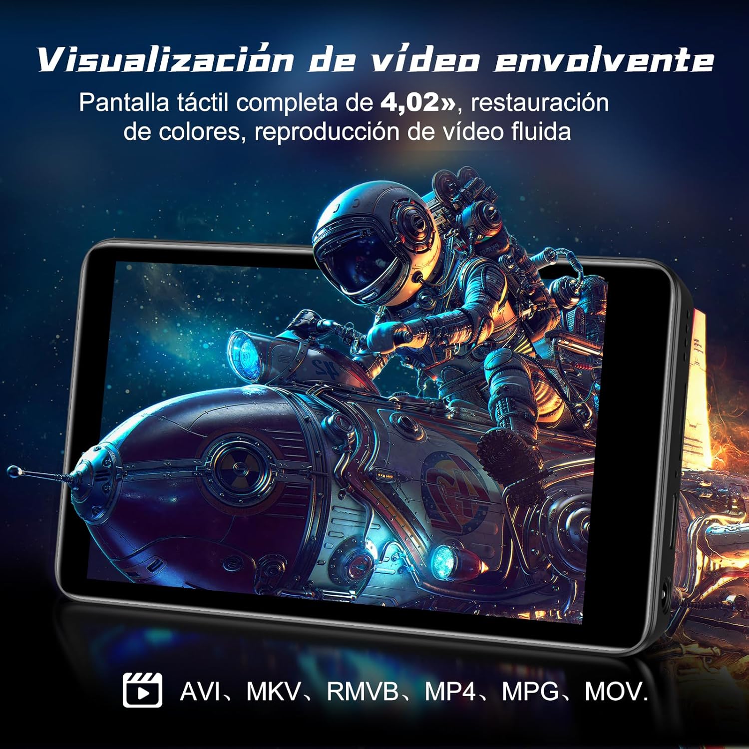 Lettore MP3 con Bluetooth e WiFi 160GB, Android 13 - immagine 4