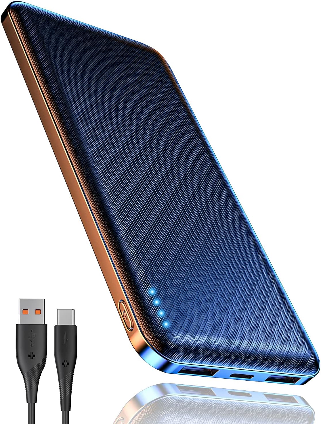 Power Bank 10000 mAh Ultra Leggero Sottile - immagine 1