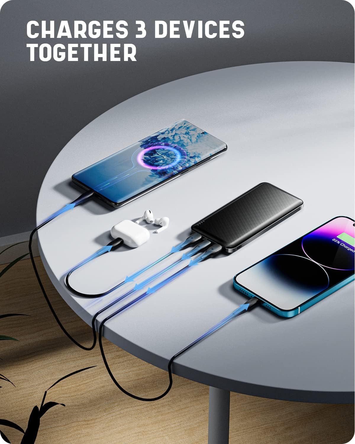 Power Bank 10000 mAh Ultra Leggero Sottile - immagine 7