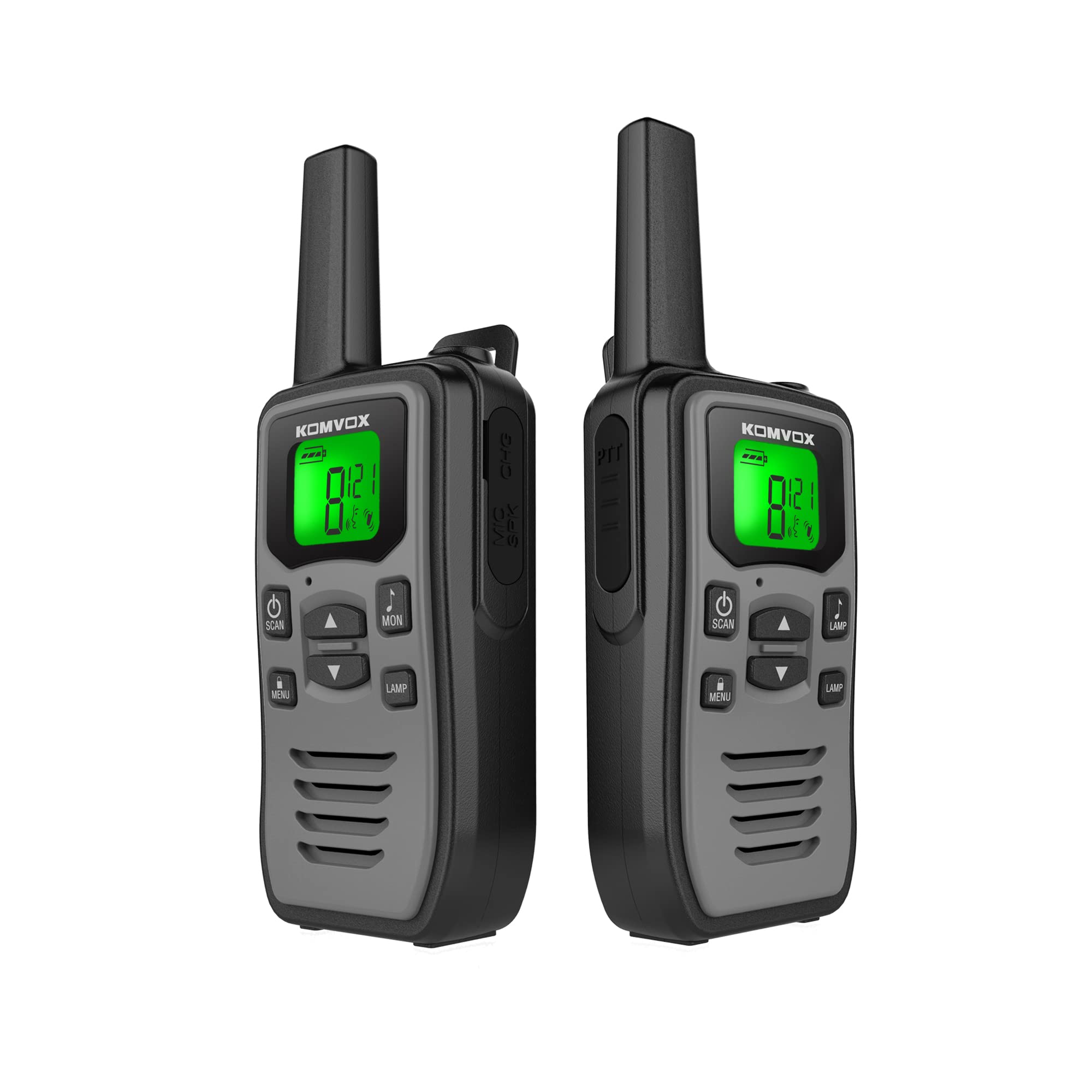 Walkie Talkie Ricaricabile Adulti Professionali 16 Canali