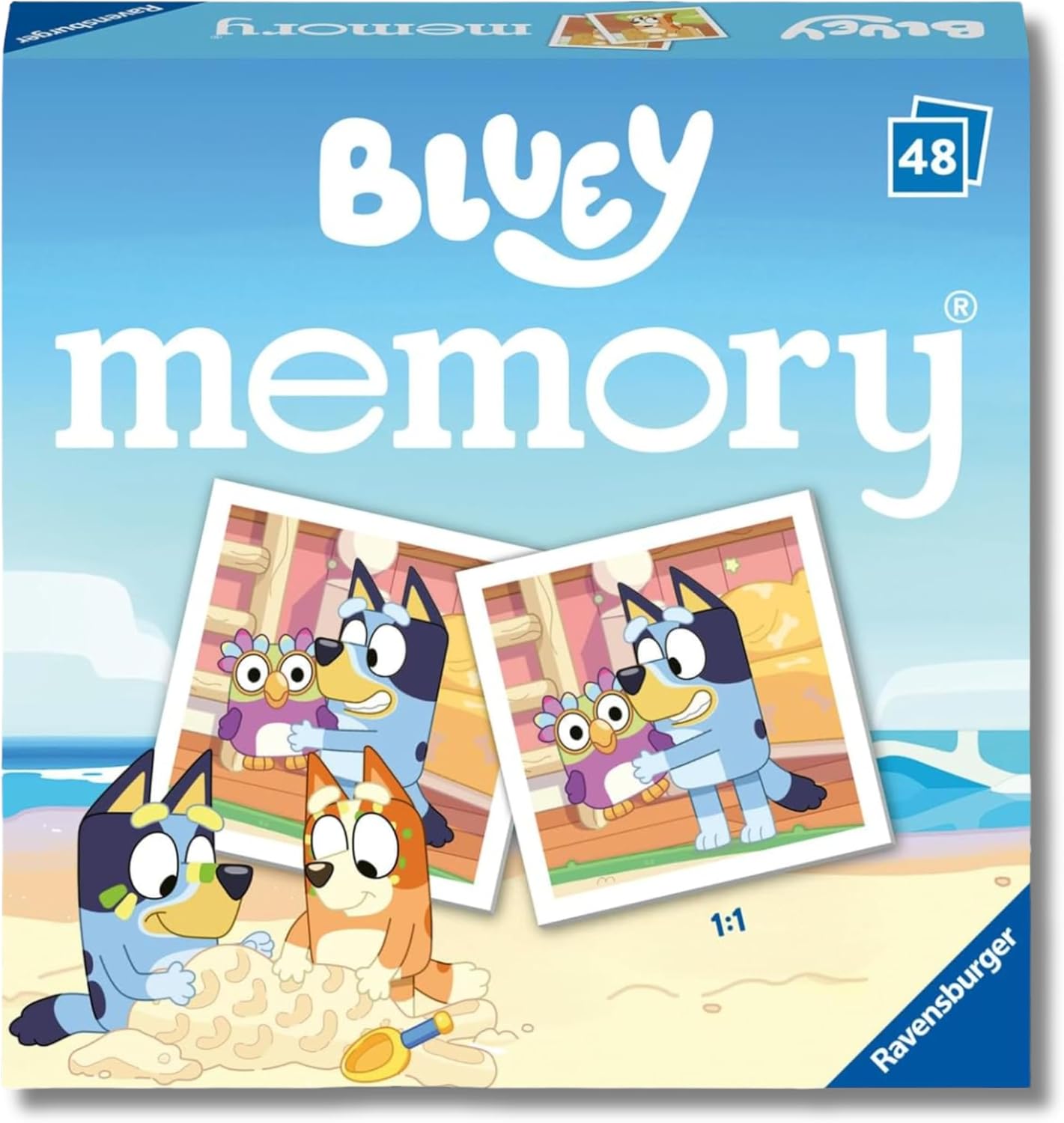 Ravensburger Bluey Mini Memory Gioco per Bambini 3 Anni - immagine 1