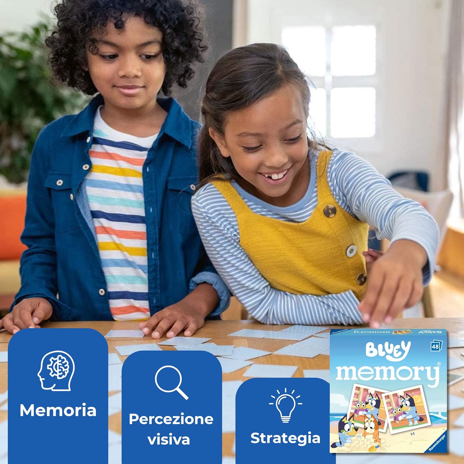 Ravensburger Bluey Mini Memory Gioco per Bambini 3 Anni - immagine 3