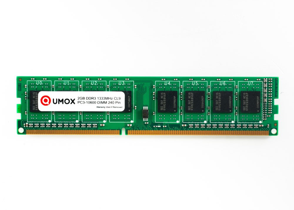 Qumox, modulo di memoria Speicher, DDR DDR2 DDR3 DDR3 DIMM 2GB 1333