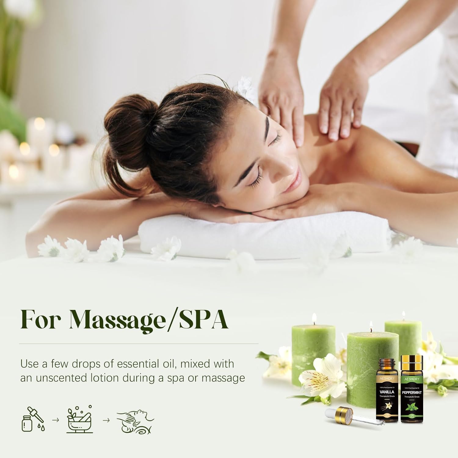 Aeshory Oli Essenziali per Diffusore - Set 20x5ml - immagine 5