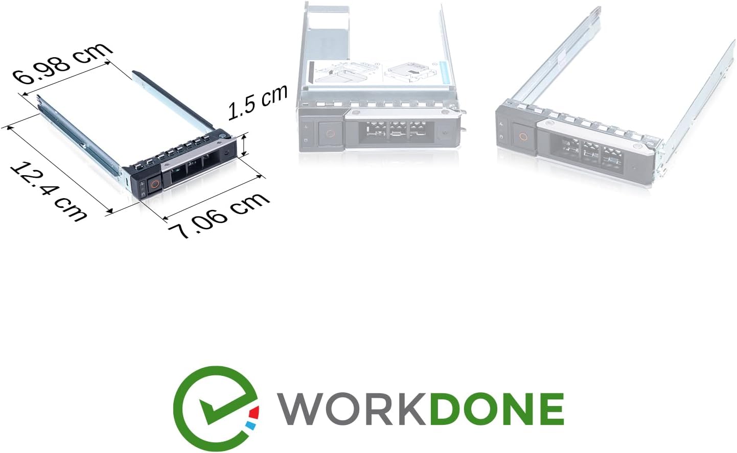 Workdone 2 Caddy 2.5" per Server Dell PowerEdge 14° Gen - immagine 7