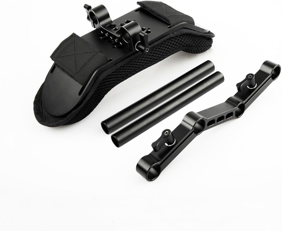 Niceyrig Camera Shoulder Pad con Railblock 15mm e Rods - immagine 6
