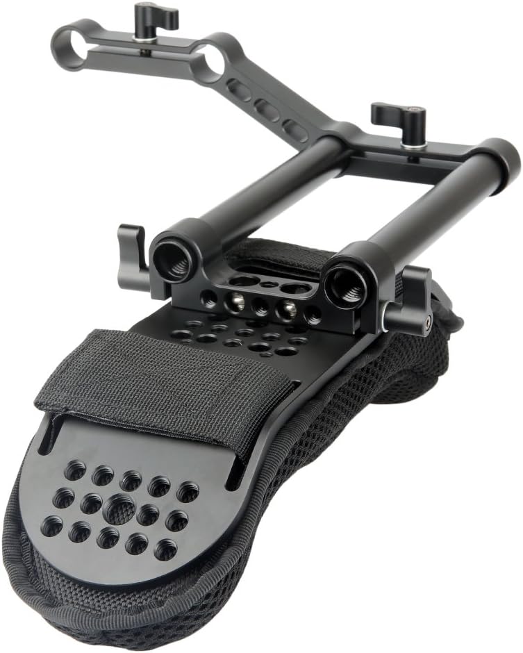Niceyrig Camera Shoulder Pad con Railblock 15mm e Rods - immagine 8