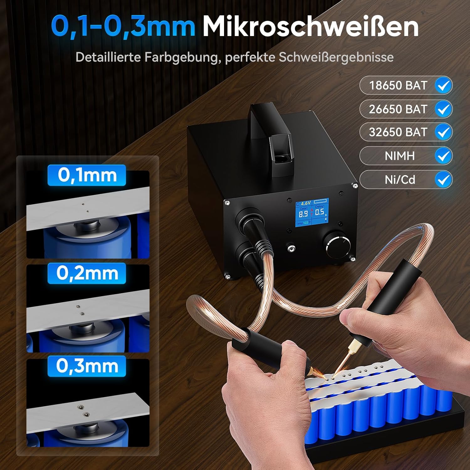 SEESII Saldatrice a Punti con Condensatore 3000F - immagine 2