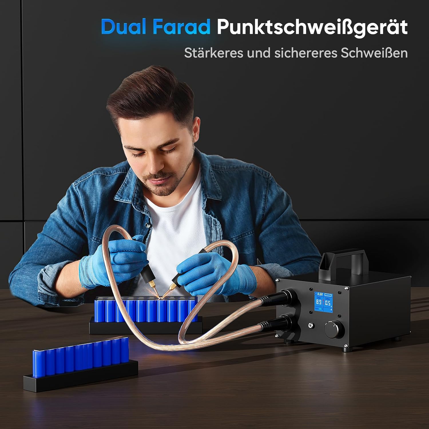 SEESII Saldatrice a Punti con Condensatore 3000F - immagine 8