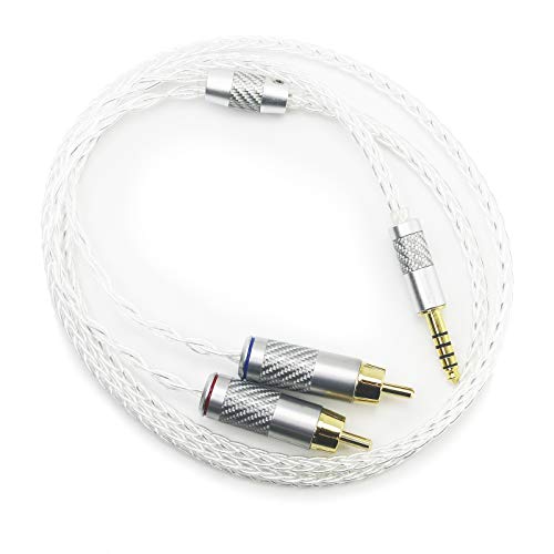 Cavo Adattatore Audio 4,4mm Maschio su Due RCA
