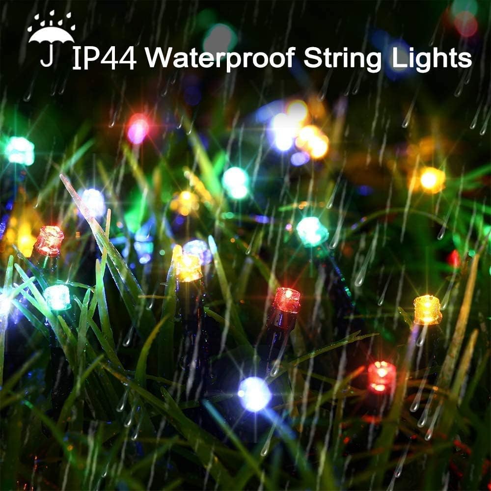 Philzops Natale Luci Stringa Solari 22M 200 LED Multicolore - immagine 4