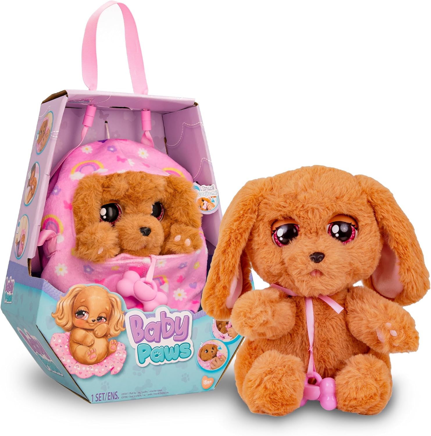 Baby Paws Cocker - Peluche Interattivo con Suoni - immagine 1