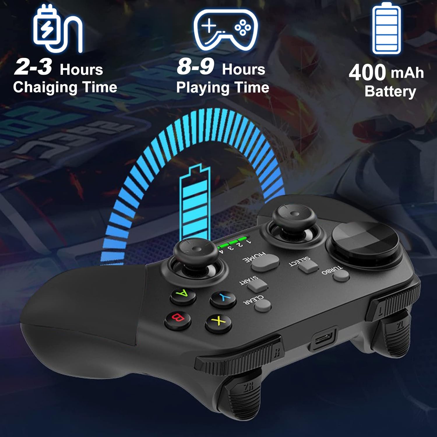 Arvin Controller di Gioco Wireless Bluetooth per Mobile - immagine 3